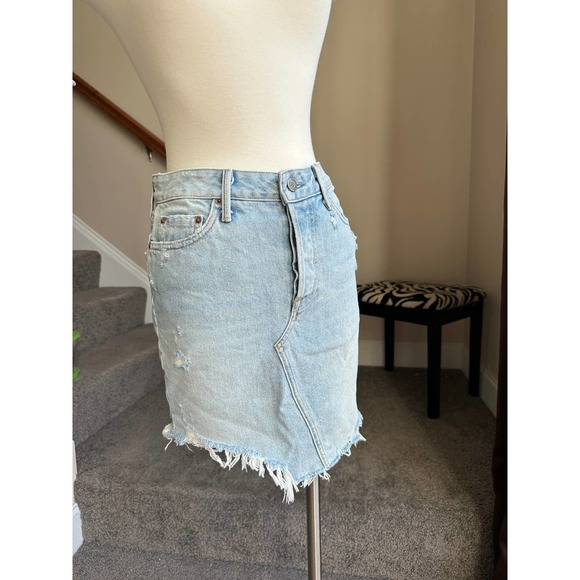 GRLFRND Rhoda high rise denim mini skirt, size 25 - Picture 8 of 15